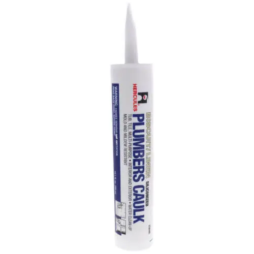 Hercules 25-646 11 Fluid Oz Cartridge Plumbers Caulk Biscuit/Linen