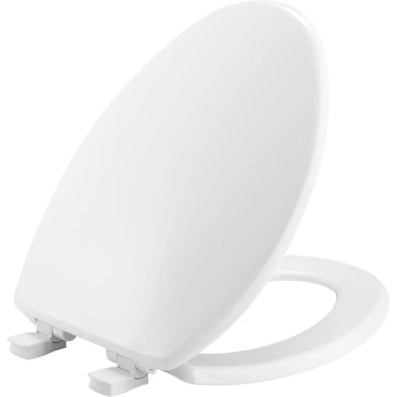 Bemis 7300SLEC-000 Elongated Plastic Toilet Seat White