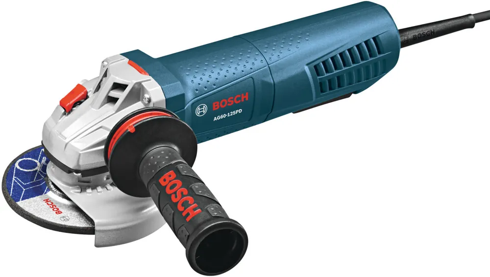 Bosch GWS1360PD Angle Grinder with Deadman Paddle Switch