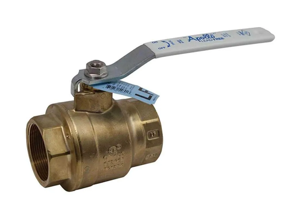 Apollo Valves 77FLF14001 77FLF-100 Series 3 in. Brass Full Port Threaded 600# Ball Valve