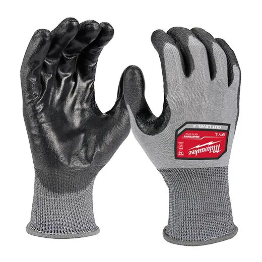 Milwaukee 48-73-8743 Cut Level 4 High Dexterity Polyurethane Dipped Gloves XL