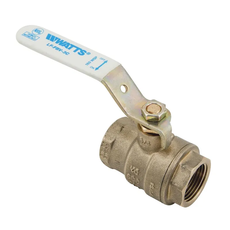 Watts Regulator LFFBV-3C Lead Free Brass 1/4 Inch Threaded Ball Valve LFFBV-3C1/4
