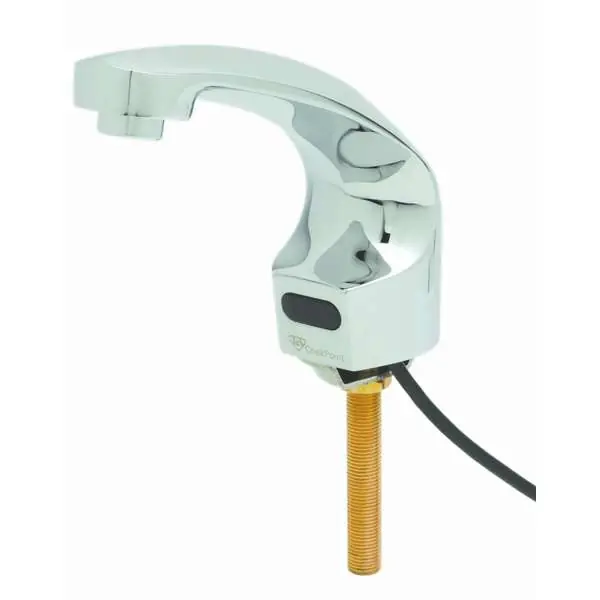 T&S Brass EC-3102-VF05 ChekPoint Elec Faucet Deck Mount 0.5 GPM