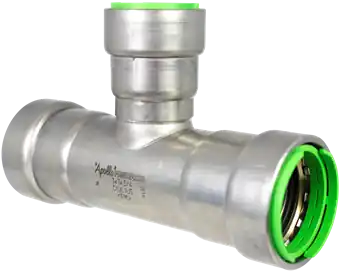 Apollo PWR7480528 Powerpress, Press Tee Female Outlet, Non-Gas, 2 inch x 2 inch x 1 inch, Press x Press x Press