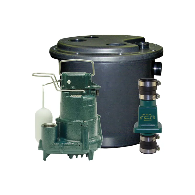 Zoeller 131-0001 Submersible Pump Drain with Tank 72GPM 1/2HP 115V 1 Phase 60HZ