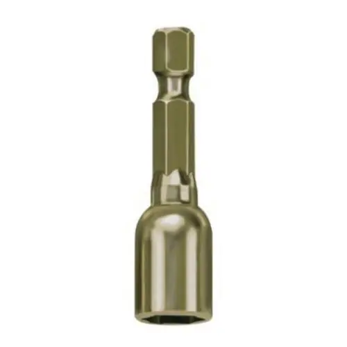 Irwin 94812 Lobular Magnetic Nutsetter, 1/4 in Hex Point, 2-9/16 in OAL, Replacement MPN