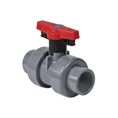 Spears 1829-010C 1 CPVC True Union 2000 Industrial Ball Valve SOC/FPT EPDM