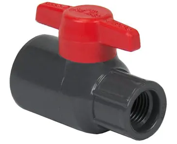 Spears 1529-002 1/4 PVC Lab Valve EPDM W/Adapter Kit