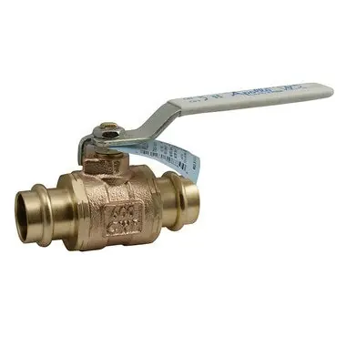 Apollo Valves 77WLF14601A 77WLF-A Series 1-1/4 in. Bronze Full Port Press 200# Ball Valve