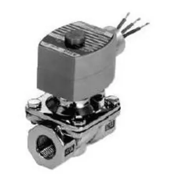 ASCO 8210G100AC24/60D Solenoid Valve 8210 2-Way Brass 2 Inch NPT Normally Closed 24 Alternating Current NBR