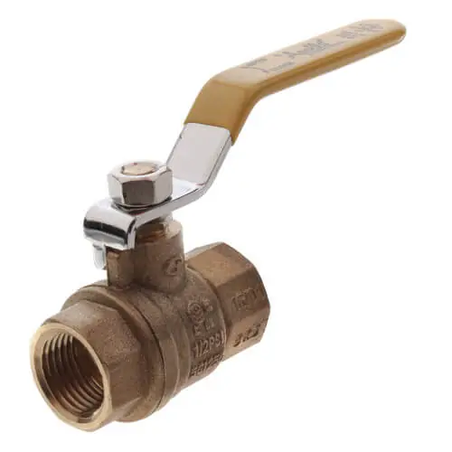 Apollo Valves 77FLF100 Series 1/2 in. Brass Full Port Threaded 600# Ball Valve 77FLF10301