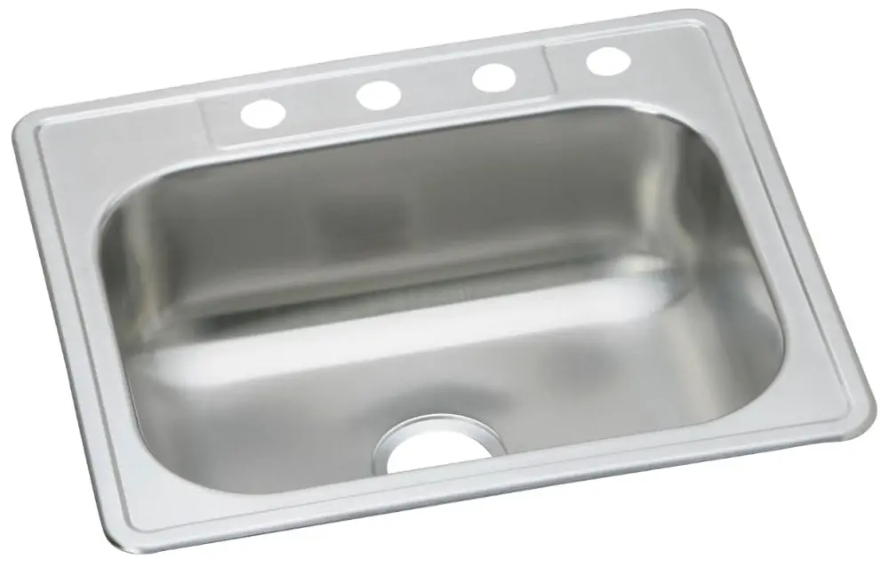 Dayton DSE125223 Kitchen Sink 25 x 22 x 8 Single Bowl Drop-In Sink
