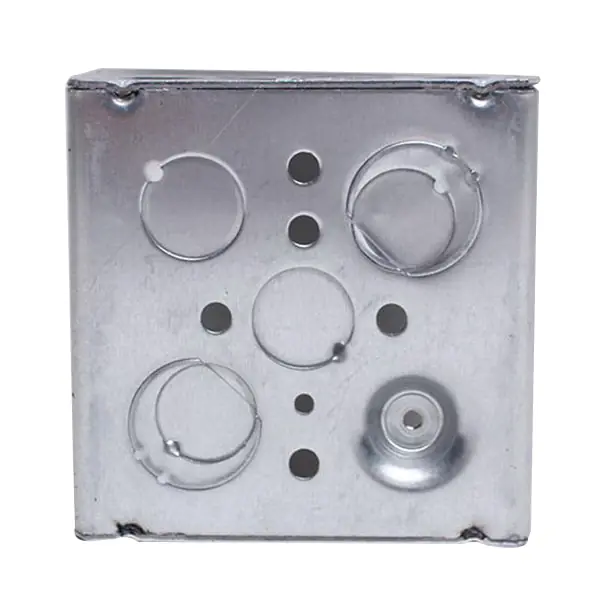 Diversitech 620-401 4 x 2-1/8 in. Stainless Steel Outlet Box with Knockout