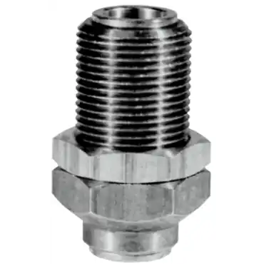 Dixon Valve & Coupling 8216 Push-In Bulkhead Union