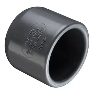 Spears 447-012G 1-1/4 PVC Cap Soc SCH40 Gray