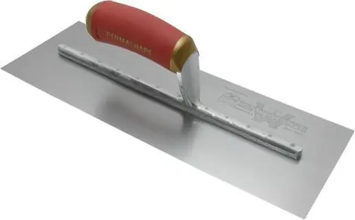 Marshalltown PB81D 18 x 4 PermaShape Broken In Trowel Durasoft Handle
