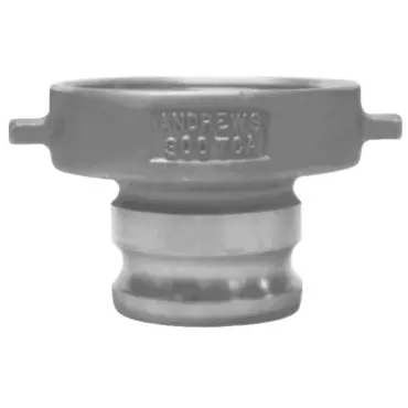 Dixon Valve & Coupling 200-TCA-AL Cam & Groove Adapter x Railroad Tank Car Connection