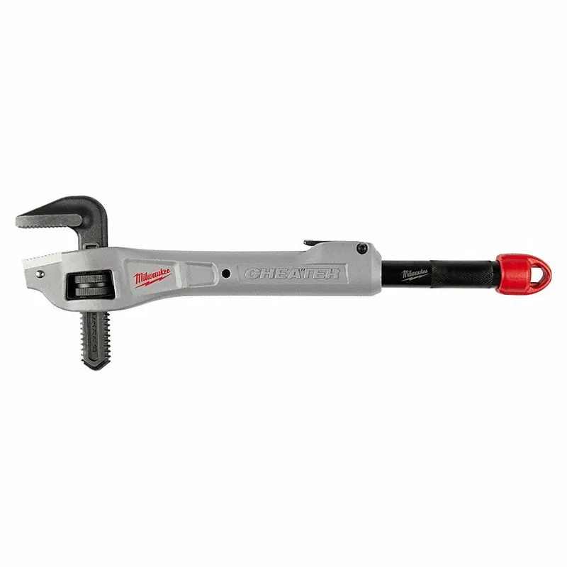 Milwaukee 48-22-7322 CHEATER Aluminum Offset Adaptable Pipe Wrench