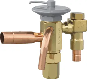 Sporlan 108707 Expansion Valve, External B Ton R22 Low Temp 30 Tube 3/8 x 1/2 ODF SBFVE-B-Z