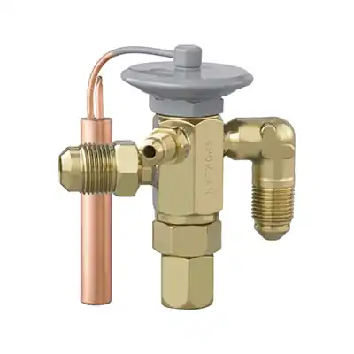 Sporlan 109338 Expansion Valve F Thermostatic 3/8 x 1/2 Inch SAE Flare R-404A External ZP