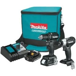 Makita CX200RB 18V LXT Lithium-Ion Sub-Compact Brushless Cordless 2 Pc. Combo Kit (2.0Ah)