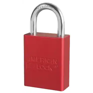 Master Lock A1105RED Series A1105 Aluminum Rekeyable Padlock