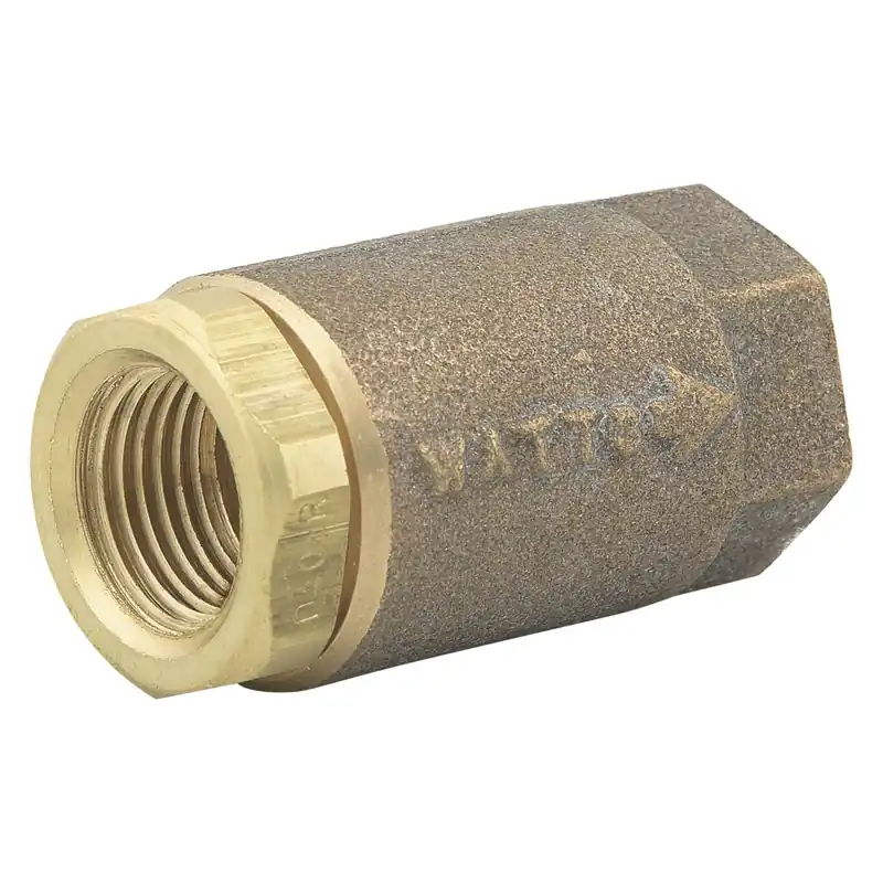 Watts Regulator LF600-1 Check Valve 1 Inch Lead Free Bronze Silent NPT Non-Shock 400PSI WOG 15PSI Steam