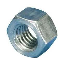 NVENT CADDY 0100037EG Hex Nut, Steel, EG, 3/8 Rod