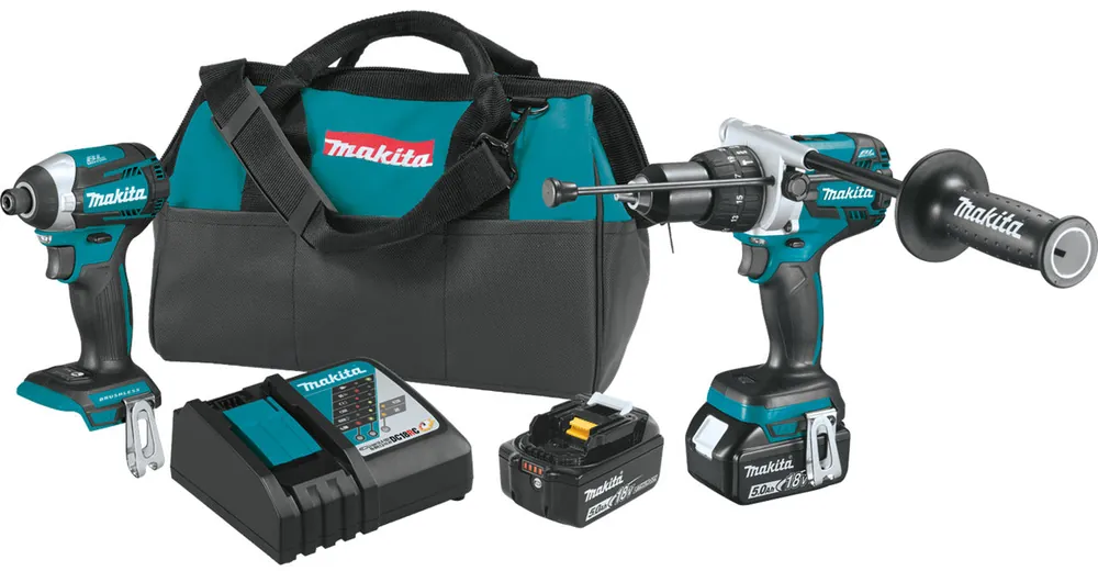 Makita XT268T 18V LXT Brushless 2 Piece 5.0Ah Combo Kit