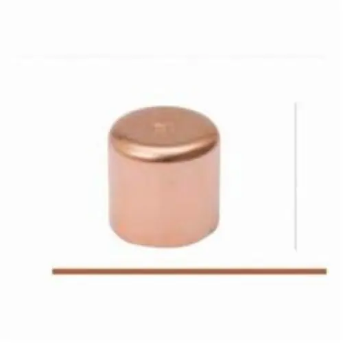 Streamline W07004 Cap, 1/4 in, C, Copper, Domestic