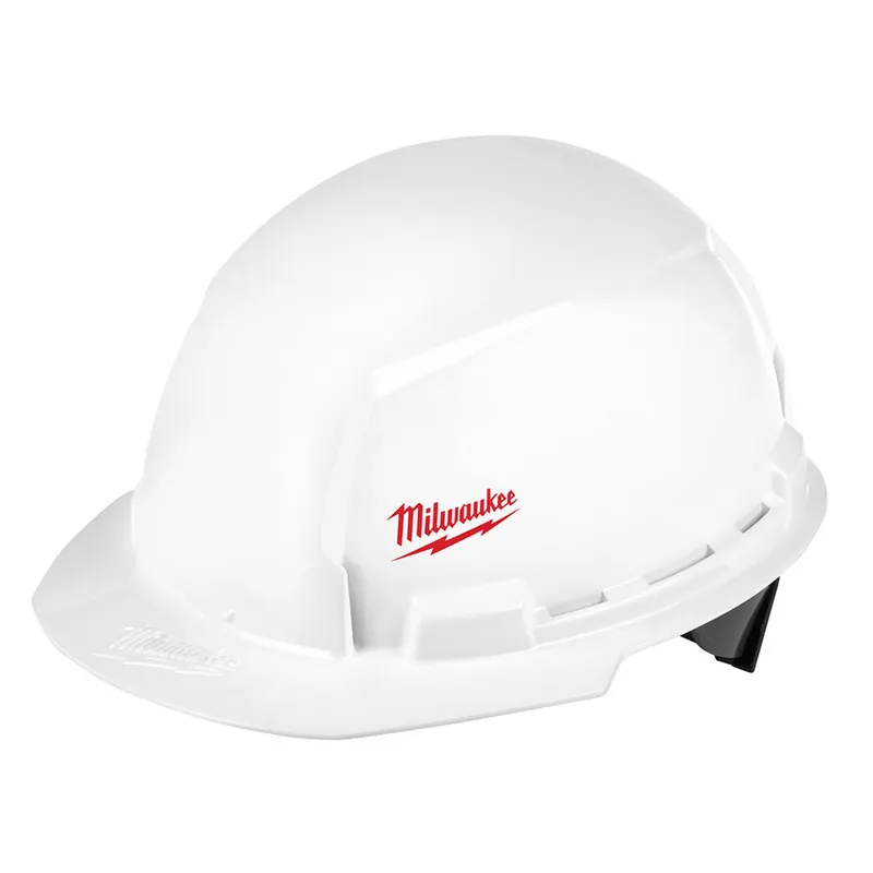 Milwaukee 48-73-1021 Front Brim Vented Hard Hat With Bolt Accessories - Type 1 Class E Small Logo