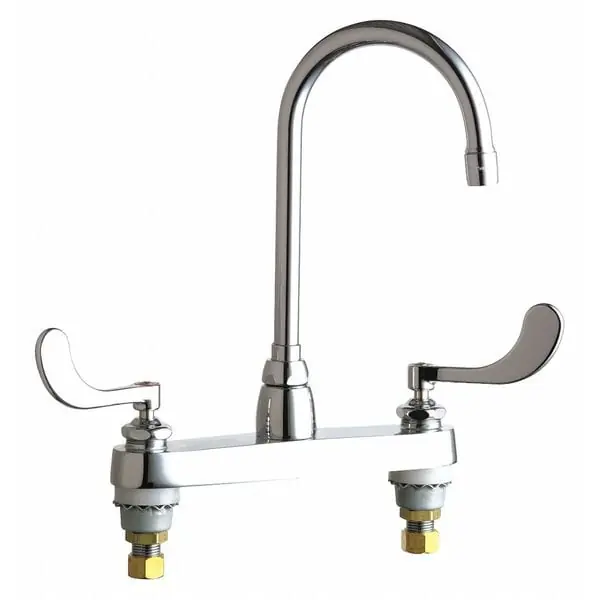 Chicago Faucet 1100-G2E3-317AB Sink Faucet 2.2 gpm 8 in Centers