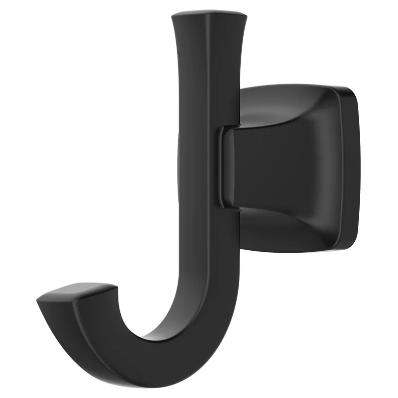 American Standard 7353210.243 Townsend Double Robe Hook in Matte Black
