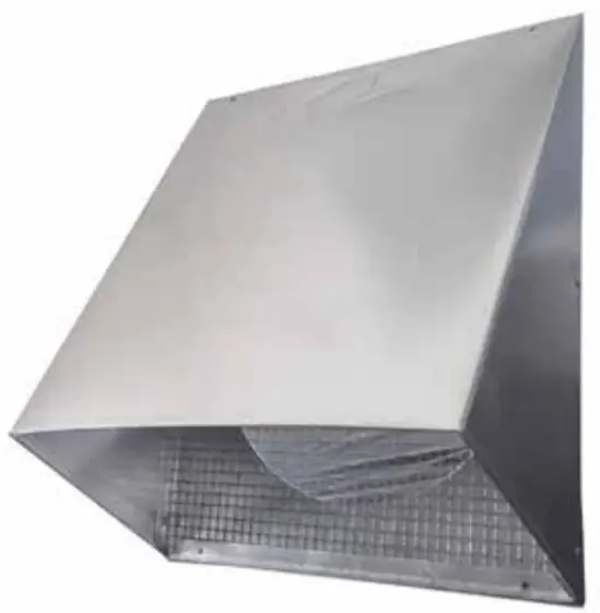 Builder's Best 112433 Heavy Gauge Hood Aluminum