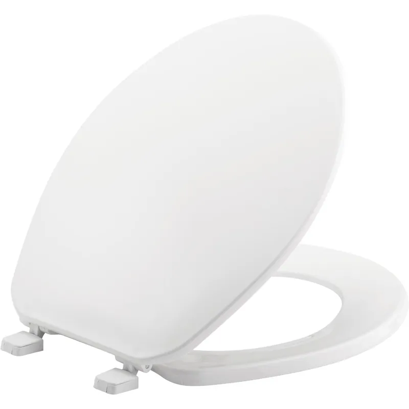 Bemis 70TK-000 Top-Tite 14-5/16 x 16-11/16 Toilet Seat in White