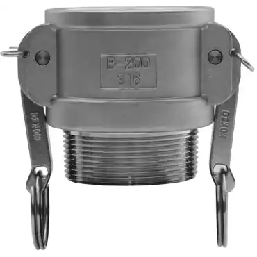 Dixon Valve & Coupling G300-B-BR Global Cam & Groove Type B Coupler x Male NPT