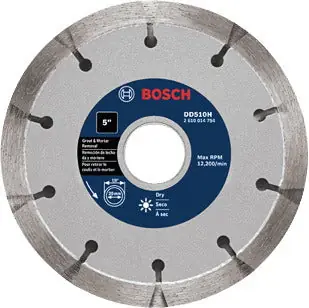 Bosch DD510H 5 Premium Tuck Point Diamond Blade