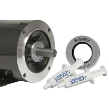 Aegis SGR-14.4-0AW Shaft Grounding Ring With Conductive Epoxy Mounting