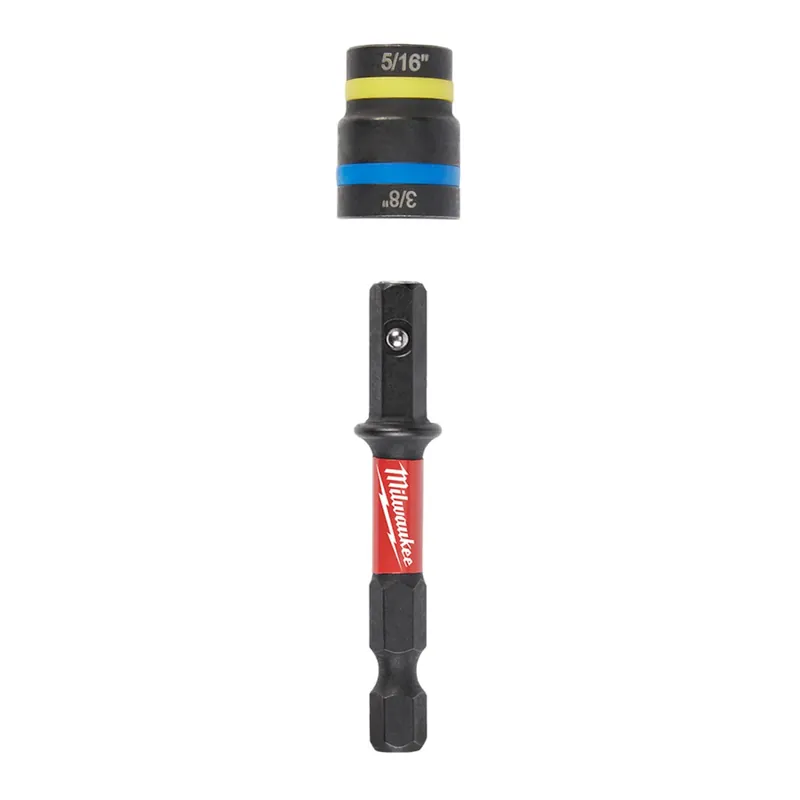 Milwaukee 49-66-4543 SHOCKWAVE Impact Duty QUIK-CLEAR 2-in-1 Magnetic Nut Driver