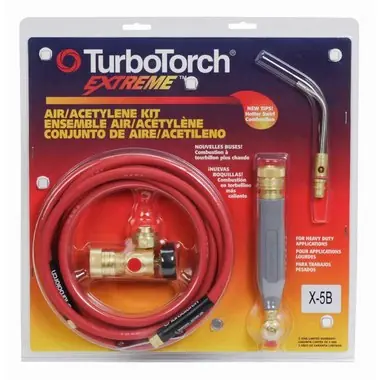 TurboTorch T/TX-5B AIR/ACETYLENE TORCH KIT W/SIZE 5 TIP