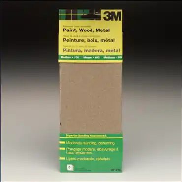3M 00051144090167 Aluminum Oxide Sandpaper 9016NA Power each