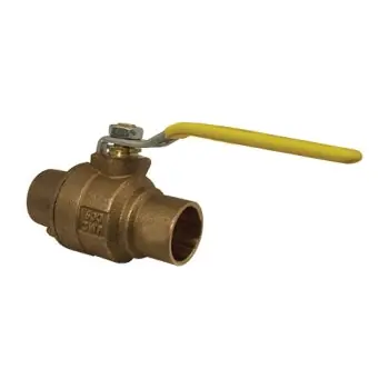 Apollo Valves 77C20504A 77C-A Series 1 in. Bronze Full Port Solder 600# Ball Valve