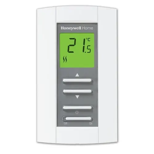 Honeywell Home TL7235A1003/U LineVoltPRO Digital Non-Programmable Double Pole Line Voltage Thermostat