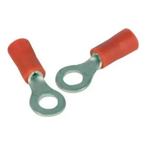 Mars 86255 Insulated Ring Terminal 16-14 AWG Stud No 10