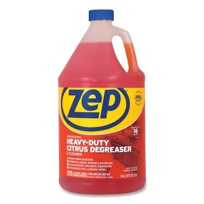 Zep ZUCIT128CA Heavy-Duty Citrus Degreaser and Cleaner Concentrate 1 gal Jug