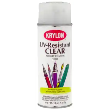 Krylon K01305 Crystal Clear U.V. Coating 16 oz