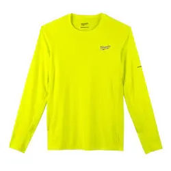 Milwaukee 415HV-2X Workskin Lightweight Performance Shirt - Long Sleeve - Hi Vis 2X