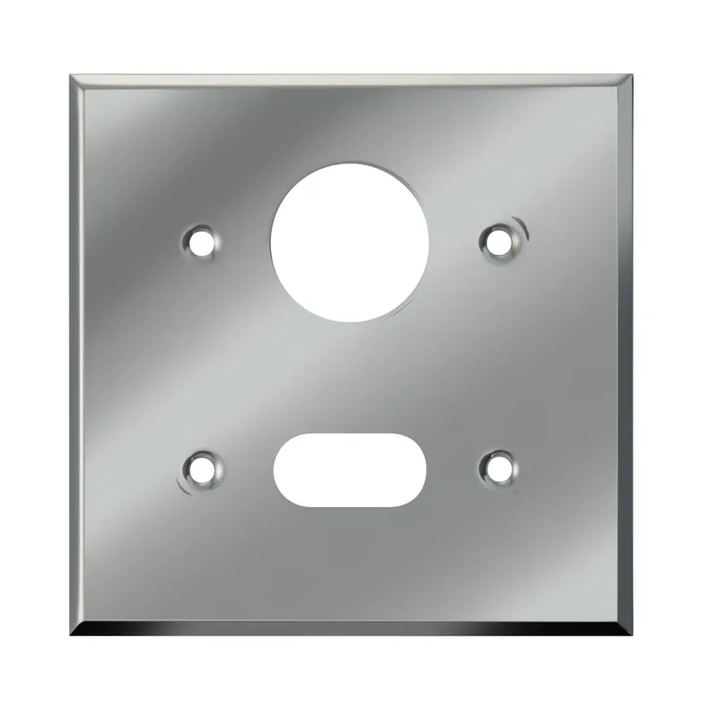 Sloan 0305151PK EL151 CP Plate 2 Gang 4 1/2 Square Etch