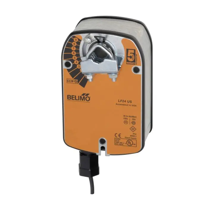 Belimo LF24-SR-S US Direct Coupled Actuator 35 in-lb