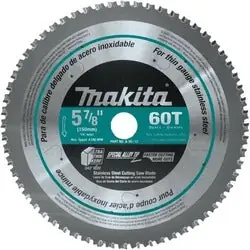 Makita A96110 Cutting Saw Blades Carbide-Tipped 5-7/8 Diameter 60 Teeth